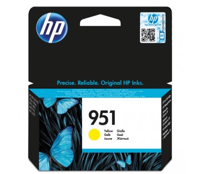 Картридж HP 951, желтый / 700 страниц (CN052AE)